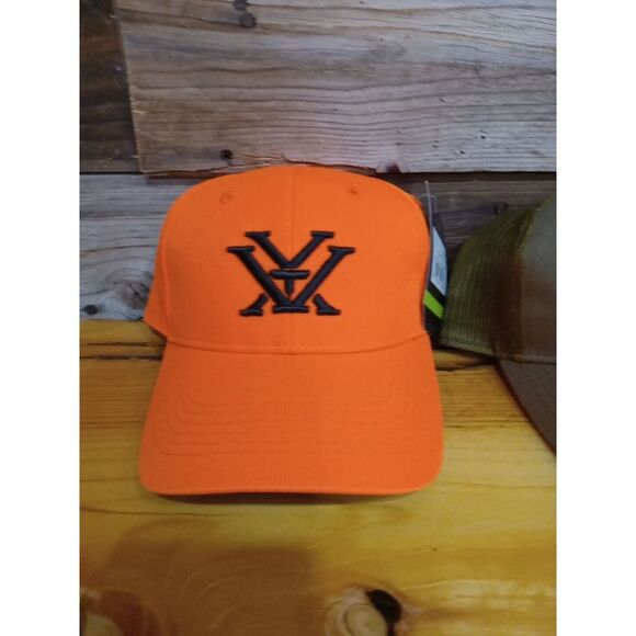 Lot of 4 Mens Vortex Hats Camo Urban Blaze Orange Olive Black Snap Back - Picture 5 of 7